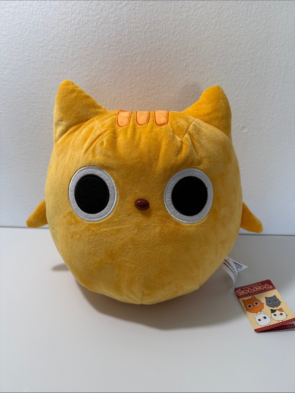 YAMANI YM-10026 BIG EYES MEOW MEOW CAT YELLOW UFO 14 IN